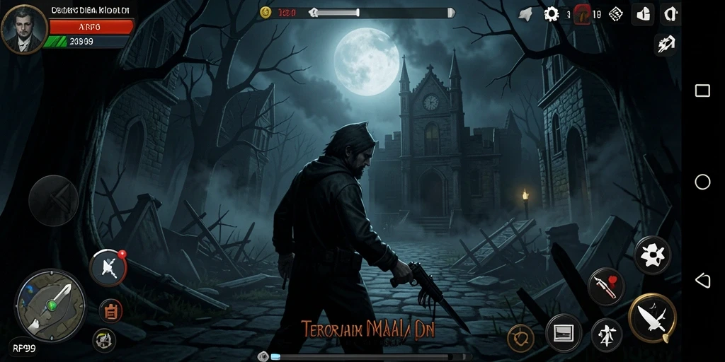 Gameplay menegangkan di RP99 dengan suasana yang mencekam.