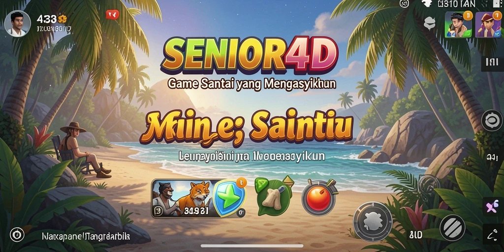 Tampilan gameplay menarik dengan warna cerah dan animasi halus.