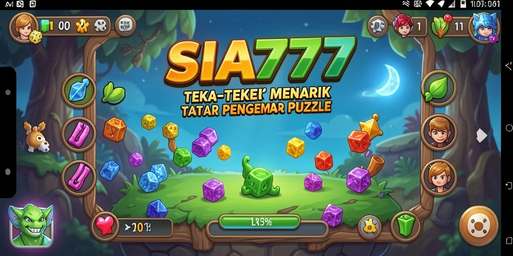 Screenshot SIA777 menampilkan gameplay seru dengan berbagai teka-teki.